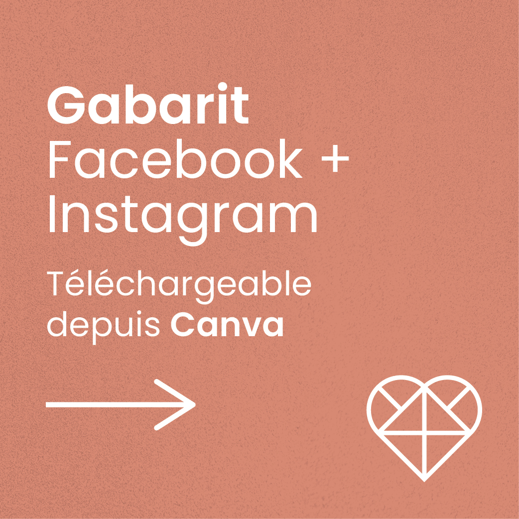 Gabarit Facebook et Instagram